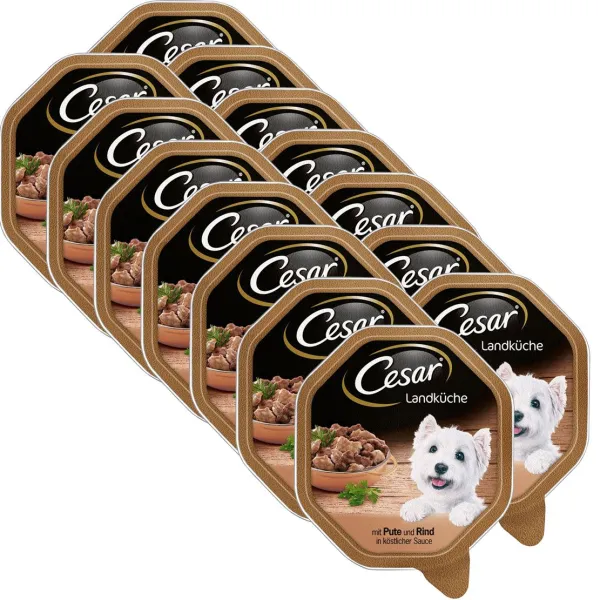 Cesar vanička morčacie a hovädzie 14 x 150 g