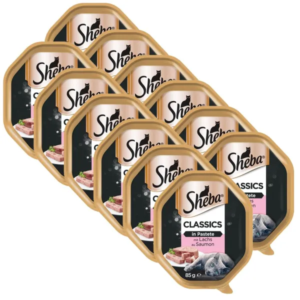 Sheba Classics losos 12 x 85 g