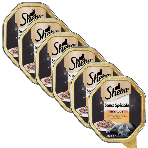 Sheba Sauce Spéciale morka a zelenina 6 x 85 g
