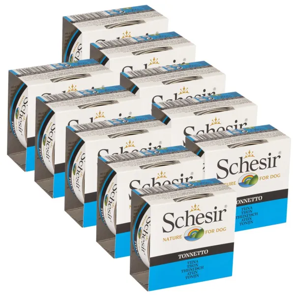 Schesir dog tuniak v želé 10 x 150 g