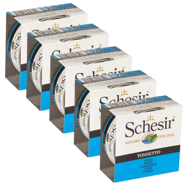 Schesir dog tuniak v želé 5 x 150 g