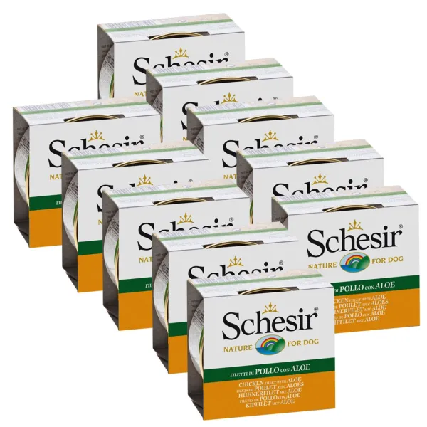 Schesir dog kuracie a aloe v želé 10 x 150 g