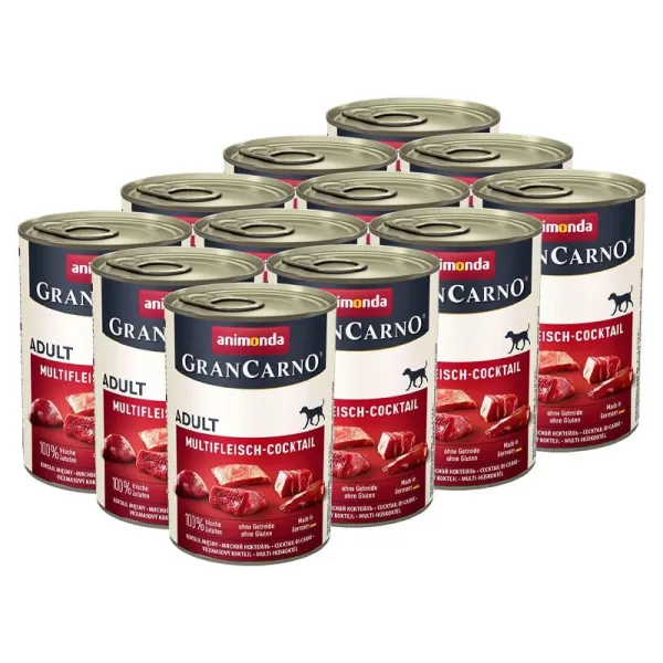 Animonda GranCarno Original Adult viacmäsová zmes - 12 x 400g