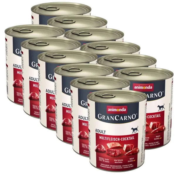 Animonda GranCarno Original Adult viacmäsová zmes - 12 x 800g