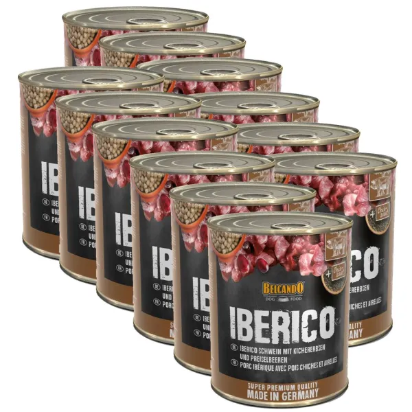 Belcando iberico s cícerom a brusnicami 12 x 800 g