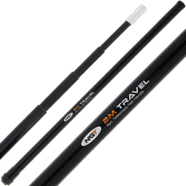 NGT Tackle Mini Travel Net Handle 2m