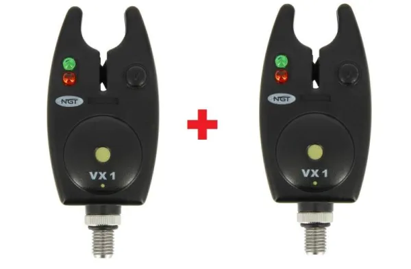NGT VX-1 Bite Alarm 1+1 Free!