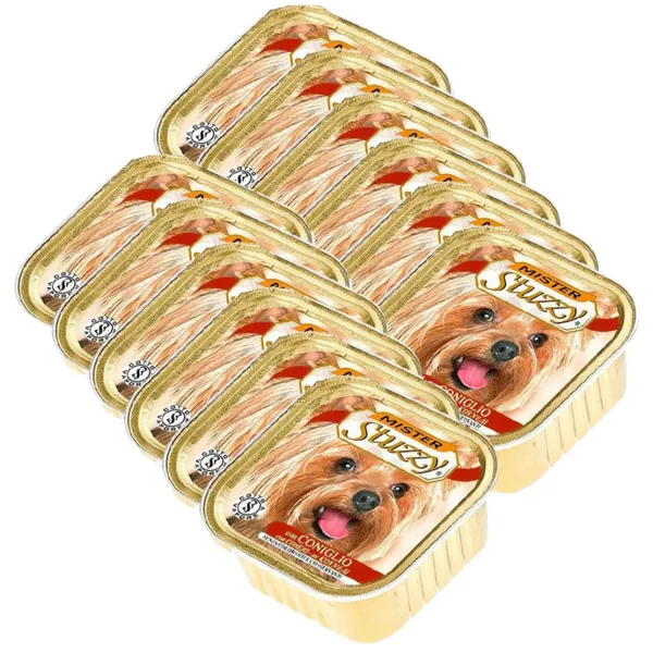 Vanička Mister STUZZY Dog - králik, 12 x 150g