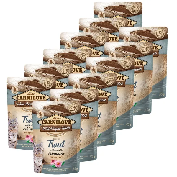 Carnilove Cat Trout with Echinacea 12 x 85 g