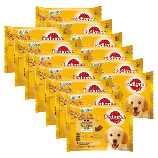Pedigree Junior kapsičky v želé 12 x (4 x 100 g)