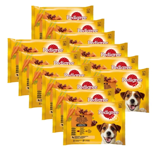 Pedigree mix kapsičiek v šťave 12 x (4 x 100 g)