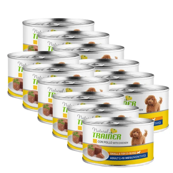 Trainer Natural Adult Small & Toy kura 12 x 150 g