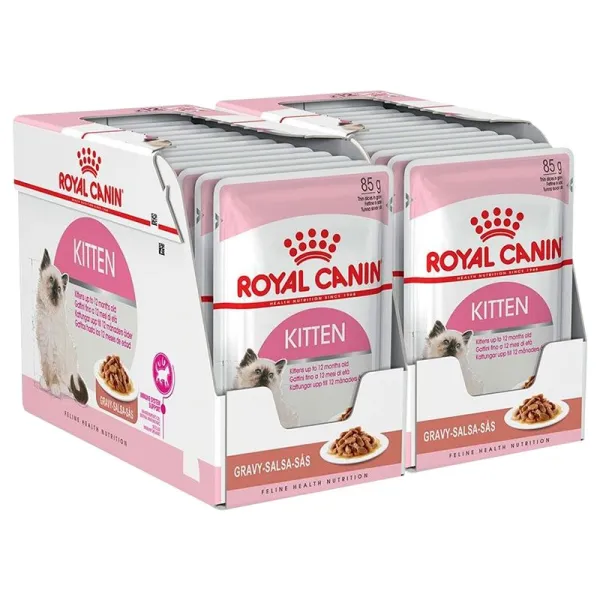 Royal Canin Kitten Instinctive Gravy kapsička v šťave pre mačiatka 24 x 85 g