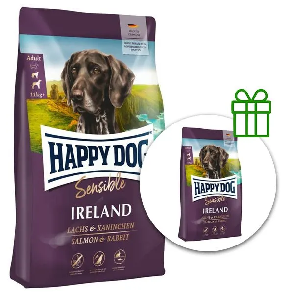 Happy Dog Sensible Ireland 12,5 kg + 3 kg ZADARMO