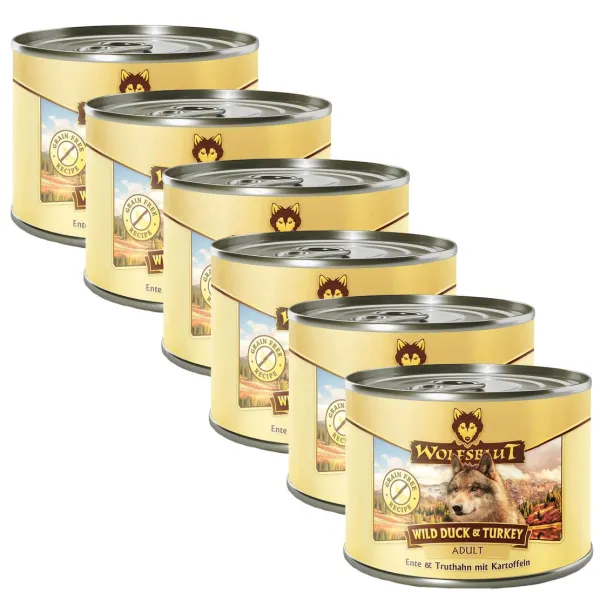 Konzerva Wolfsblut Wild Duck & Turkey 6 x 200 g
