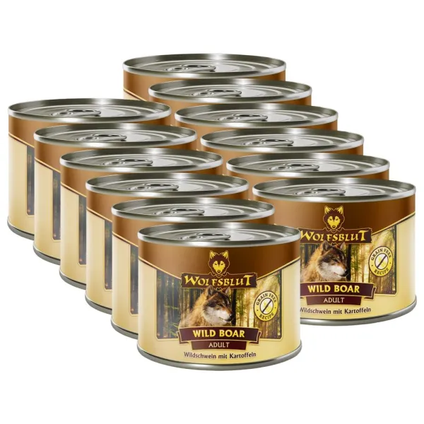 Konzerva Wolfsblut Wild Boar 12 x 200 g