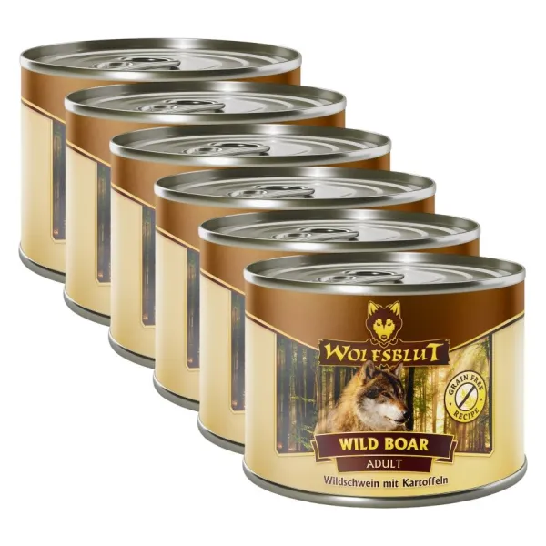 Konzerva Wolfsblut Wild Boar 6 x 200 g
