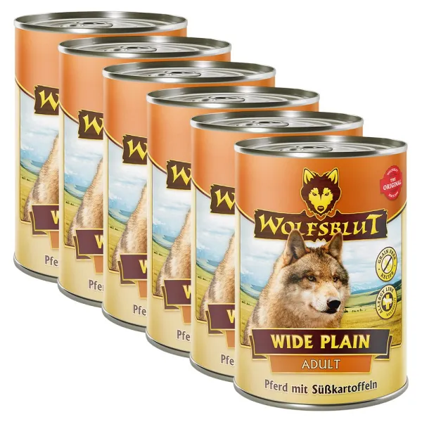Konzerva Wolfsblut Wide Plain Pure 6 x 395 g