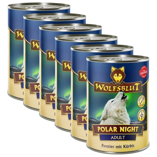 Konzerva Wolfsblut Polar Night 6 x 395 g