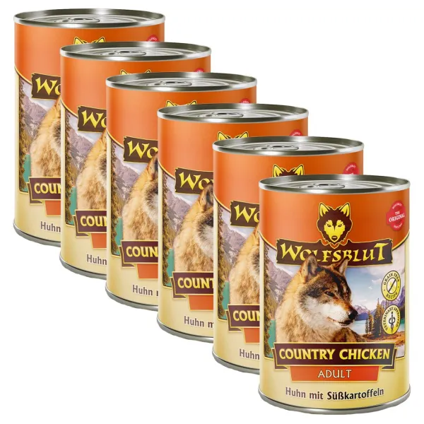 Konzerva Wolfsblut Country Chicken 6 x 395 g