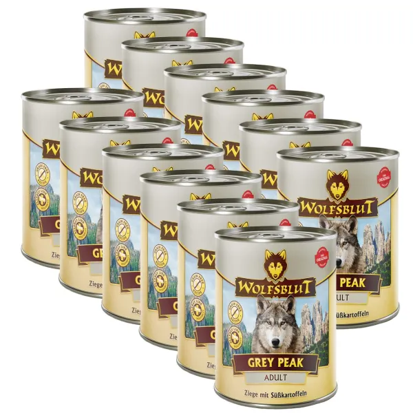 Konzerva Wolfsblut Grey Peak 12 x 395 g