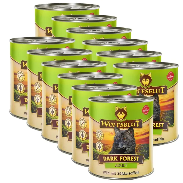 Konzerva Wolfsblut Dark Forest 12 x 800 g