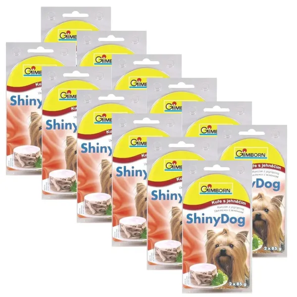 Gimborn ShinyDog kura s jahňacím 12 x (2 x 85 g)