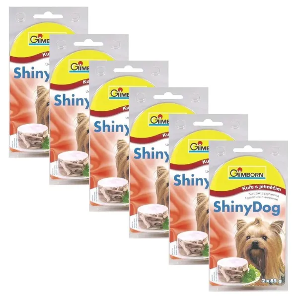 Gimborn ShinyDog kura s jahňacím 6 x (2 x 85 g)