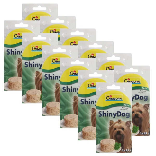 GimBorn ShinyDog kura 12 x (2 x 85 g)