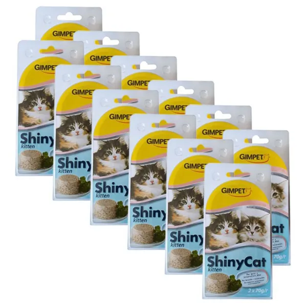 GimCat ShinyCat Kitten tuniak 24 x 70 g