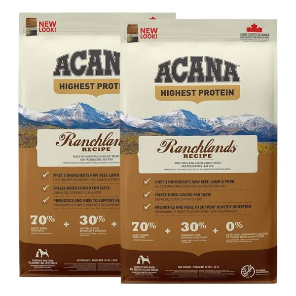 ACANA Ranchlands Recipe 2 x 11,4kg