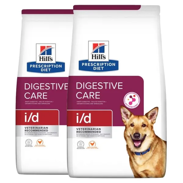 Hill's Prescription Diet i/d Starostlivosť o zažívanie granule pre psov 2 x 12 kg