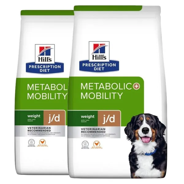 Hill's Prescription Diet Metabolic + Mobility Regulácia hmotnosti pre psov 2 x 12 kg