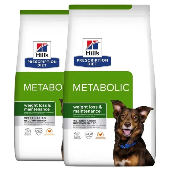 Hill's Prescription Diet Metabolic Regulácia hmotnosti granule pre psov 2 x 12 kg