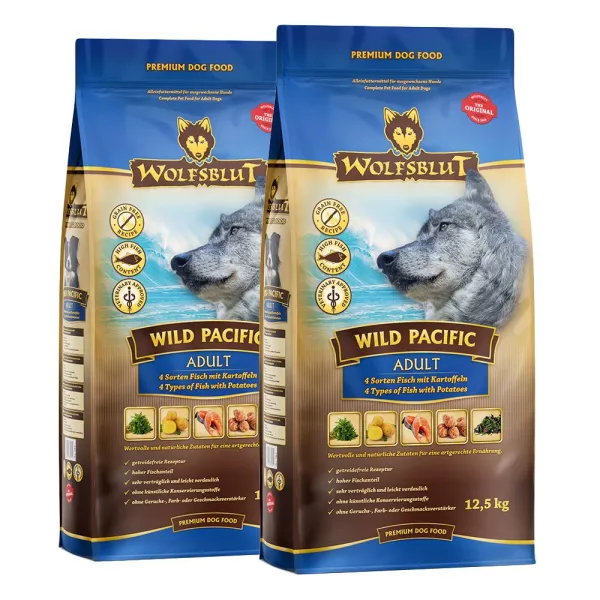 WOLFSBLUT Wild Pacific 2 x 12,5 kg