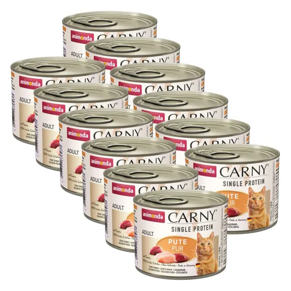 Animonda Carny Adult Single Protein - Čisté morčacie 12 x 200 g