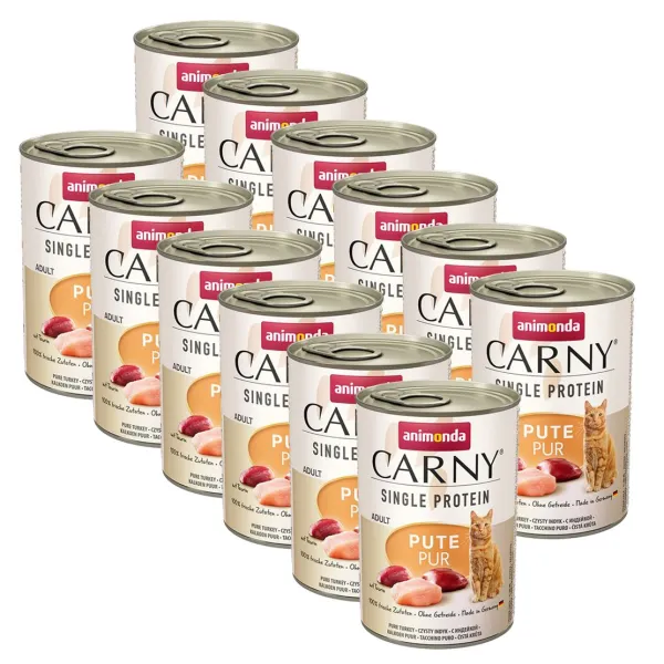 Animonda Carny Adult Single Protein - Čisté morčacie 12 x 400 g
