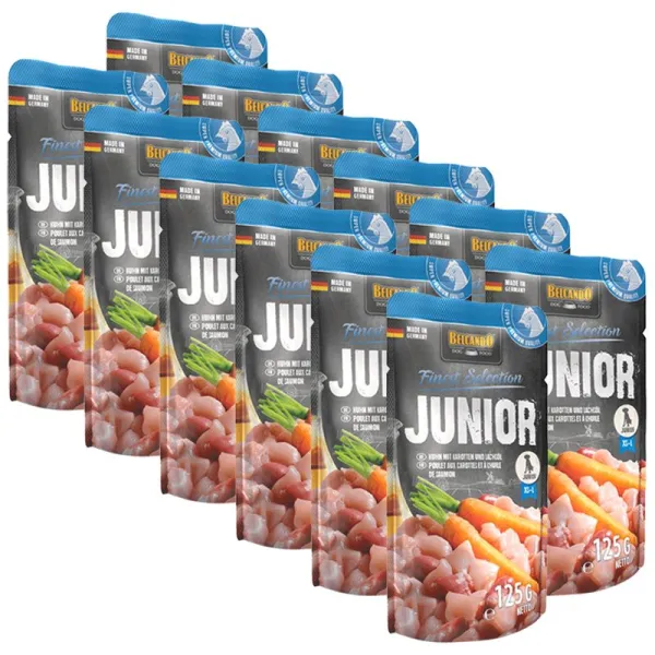 Belcando Junior kura s mrkvou 12 x 125 g