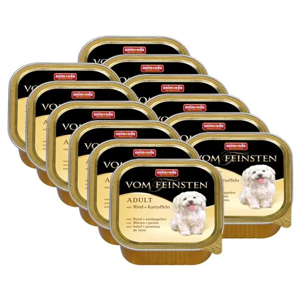 ANIMONDA paštéta - hovädzie mäso a zemiaky, 12 x 150 g