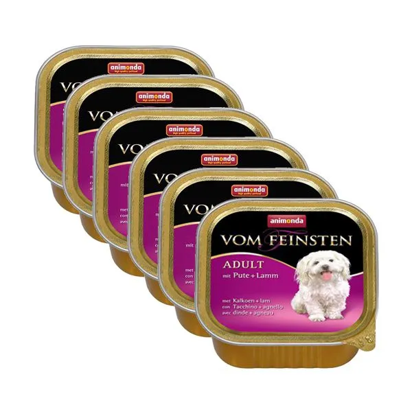 ANIMONDA paštéta - morčacie a jahňacie mäso, 6 x 150 g