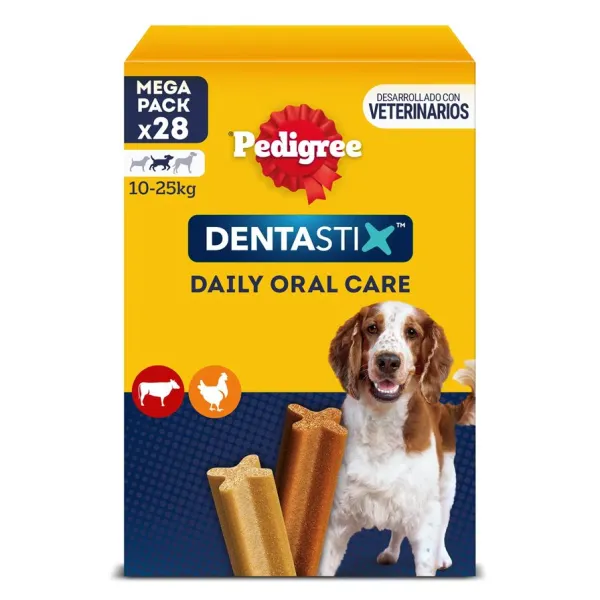 Tyčinky pre psov Pedigree Denta Stix medium - 28 ks / 720 g