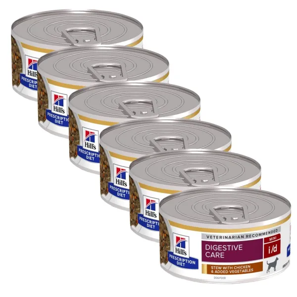Hill's Prescription Diet i/d Stew Mini Starostlivosť o zažívaní konzerva pre psov 6 x 156 g