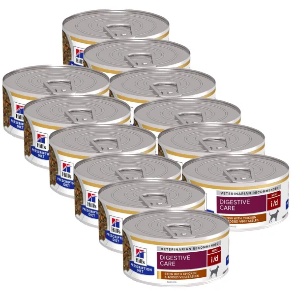 Hill's Prescription Diet i/d Stew Mini Starostlivosť o zažívaní konzerva pre psov 12 x 156 g