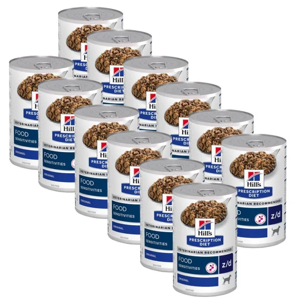 Hill's Prescription Diet z/d Alergia a starostlivosť o kožu konzerva 12 x 370 g
