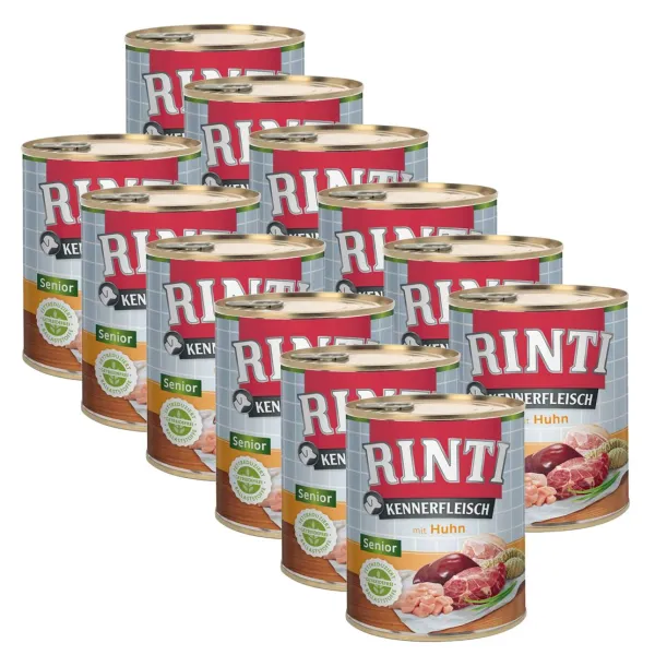 RINTI Senior kura - konzerva 12 x 800 g