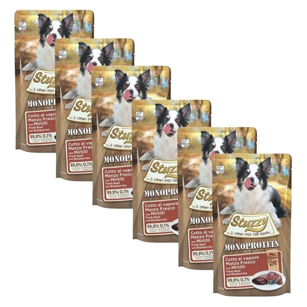 Stuzzy Monoprotein Morčacie s cuketou 6 x 150 g