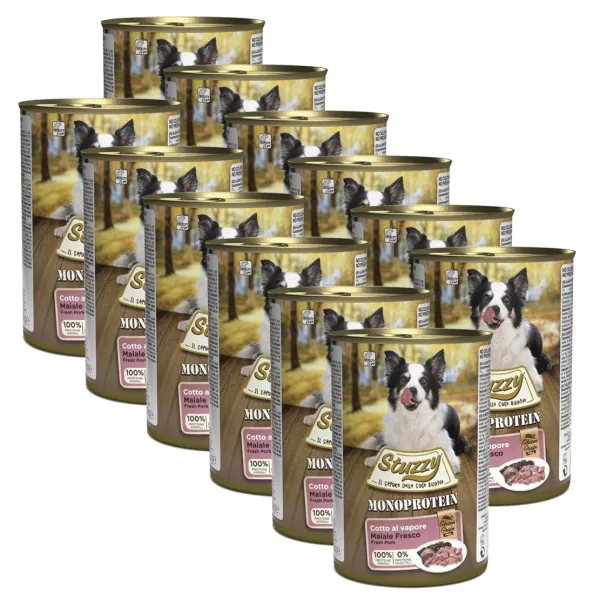 Konzerva Stuzzy Monoprotein bravčové 12 x 400 g