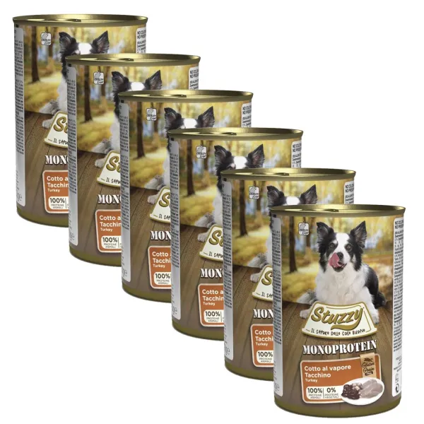 Konzerva Stuzzy Monoprotein Morčacie 6 x 400 g
