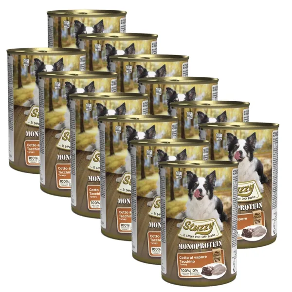 Konzerva Stuzzy Monoprotein Morčacie 12 x 400 g