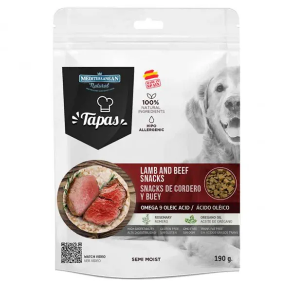 MEDITERRANEAN NATURAL Tapas Lamb & Beef Snacks 190 g